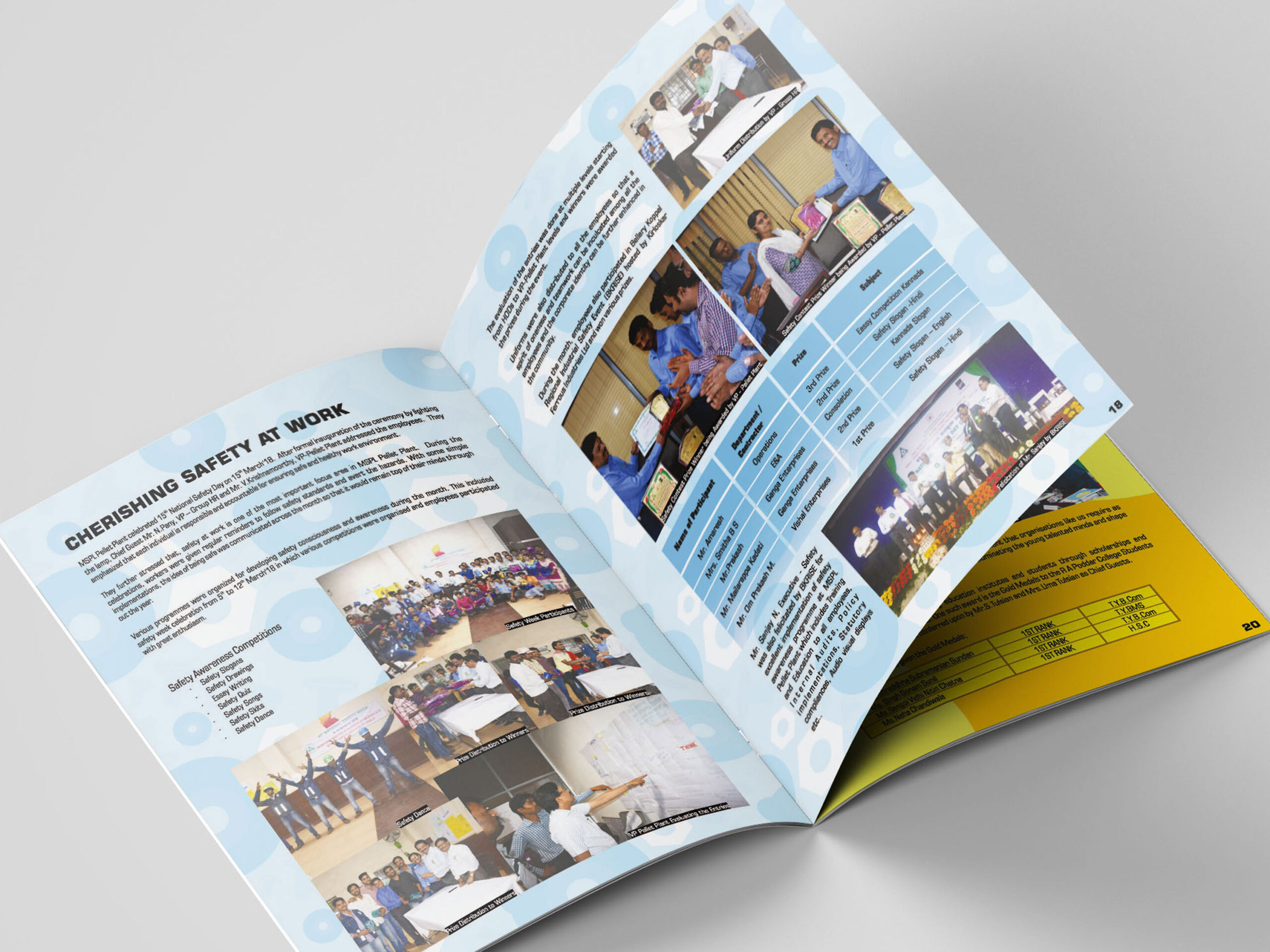 Corporate Newsletter Design by Brandure